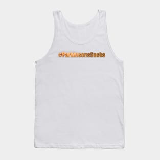 Parkinsons Sucks Hashtag w/o background Tank Top